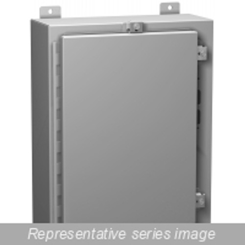 1447Sn4C8 N4 Disconnect Encl w/Panel - 24 x 25.38 x 8 - Steel/Gray