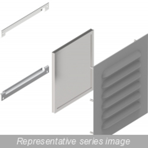 1481L3R56Gy Type 3R Louver Kit 5x6 - Steel/Gray