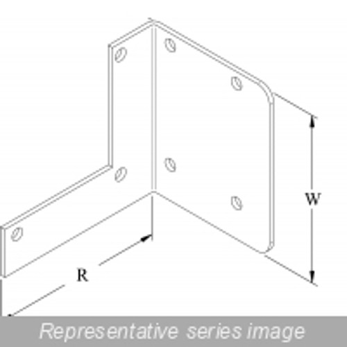 1485Dl2 N12 Wireway, Bracket Hanger - Fits 6 x 6 - Steel/Gray