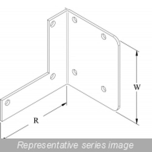 1485El2 N12 Wireway, Bracket Hanger - Fits 8 x 8 - Steel/Gray 1485El2 N12 Wireway, Bracket Hanger - Fits 8 x 8 - Steel/Gray