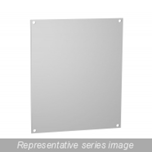 14R1111 Panel 10.9 x 10.9 - Fits Encl. 12 x 12 - Steel/Wht