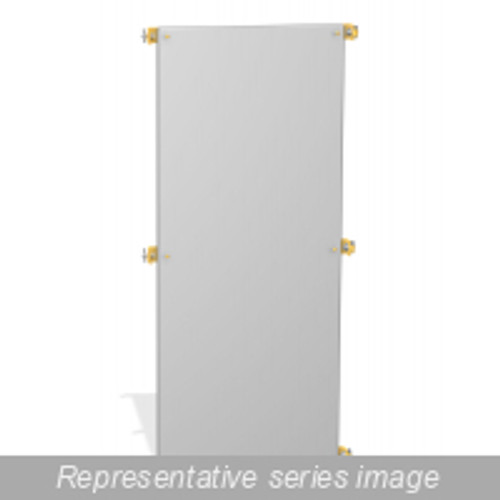 72Zwhw Inner Panel - Half Height - Fits Encl. 72 x 48 - Steel/Wht