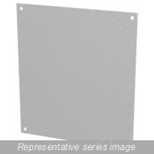 Ap2020Pp Perf Panel 17 x 18.5 - Fits Encl. 20 x 20 - Steel/Gray