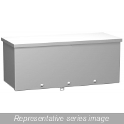C3Rwt10116 Type 3R Wiring Trough - 10x10x116 - Steel/Gray C3Rwt10116 Type 3R Wiring Trough - 10x10x116 - Steel/Gray