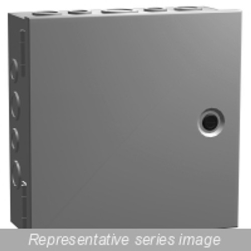 Chko24246 N1 Hinge Cover w/Ko's - 24 x 24 x 6 - Steel/Gray