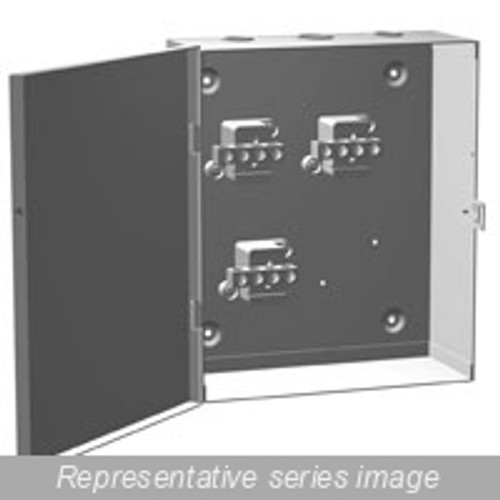 Csb103 Splitter Box, 125A - 15 x 10 x 4 - Steel/Gray