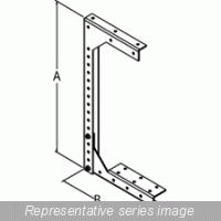 Cwhd12 Bracket Hanger Ceiling Type - 12 x 12 - Steel/Gray