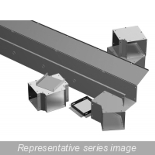 Cwst236Nk Straight Section w/o Ko - 2.5 x 2.5 x 36 - Steel/Gray