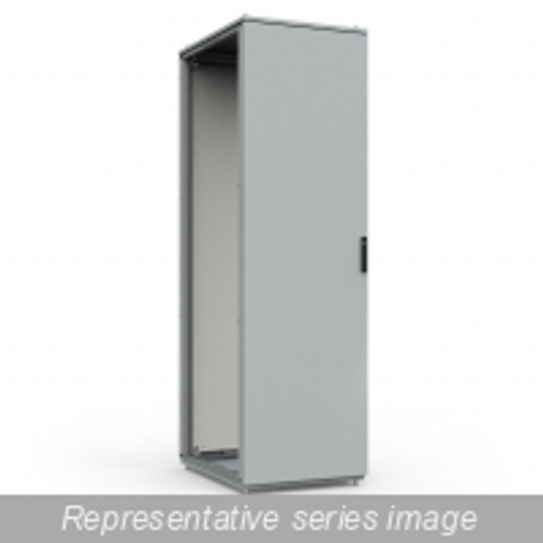 Hme1488 Modular Single Door Encl - 1400 x 800 x 800 - Steel/Lt Gray