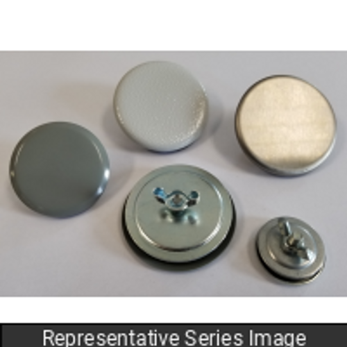 Hp350Lg Hole Plug - 3.5" Conduit - Steel/Lt Gray