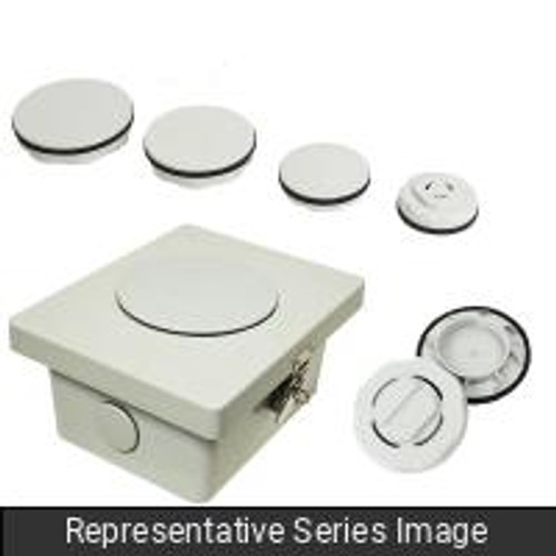 Hp75Pcgy Hole Plug - .75" Conduit - Polycarbonate Gray