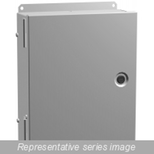 N1Ws24204 N1 Surface Mount Encl - 24 x 20 x 4 - Steel/Gray