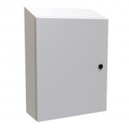 St20166Lg N4,12 Eclipse Slope Top Encl. - 20 x 16 x 6 - Steel/Lt. Gray