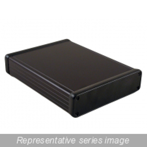 1455Jplbk-10 Black Plastic End Panels For 1455J Enclosures- 10/Pack