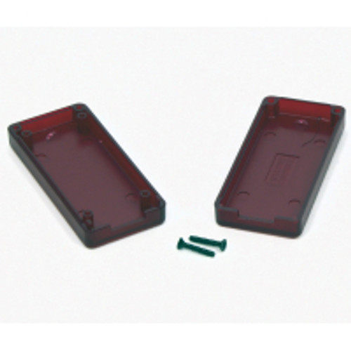 1551Usb3Trd Translucent Red Abs Plastic Usb Enclosure