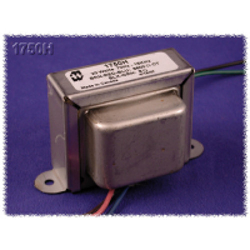 1750H Output Transformer, Guitar Amp, 6,600 C.T. Ohm Pri., 8 Ohm Sec., 20W