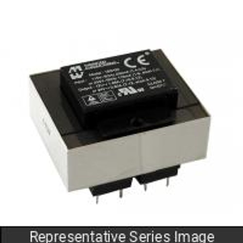 183H10 Transformer, Low Voltage Pcb Mount, 115/230V, 20Va, 10V C.T. @ 2A, 183 Series