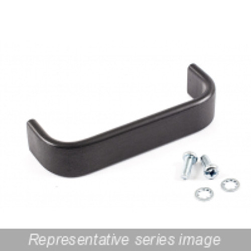 M268-3Bk General Purpose Sq.Alum Handle 5.3"x1.6" Black