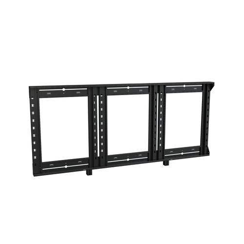 C3 Series Credenza Frame, 3 Bay, 24 Inches High