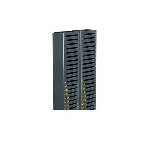 38 RU Cable Duct, 3 Inches Wide x 6 Inches Deep , Dual duct 38 RU Cable Duct, 3 Inches Wide x 6 Inches Deep , Dual duct