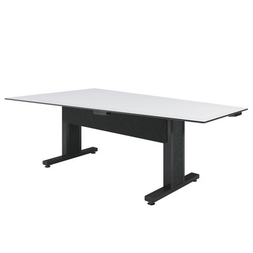 Forum��� 5 Person Angle Table, 30" Seated Height, Dark Finish