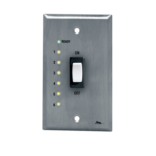 Remote Wall Plate Switch with LED Status Indicators