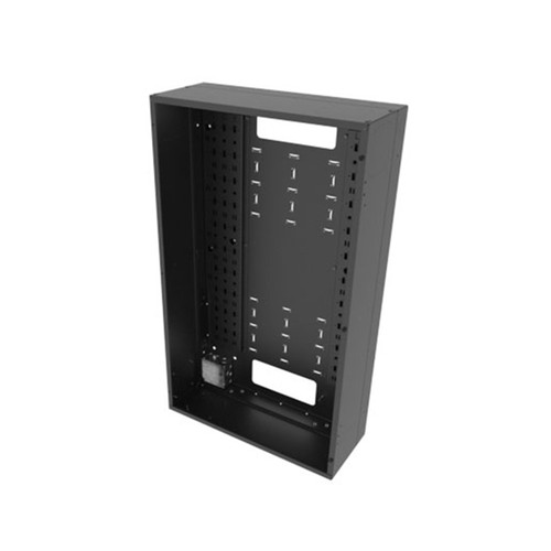 VWM Series Back Pan for Solid Door, 36" High x 16" Deep - Black VWM Series Back Pan for Solid Door, 36" High x 16" Deep - Black