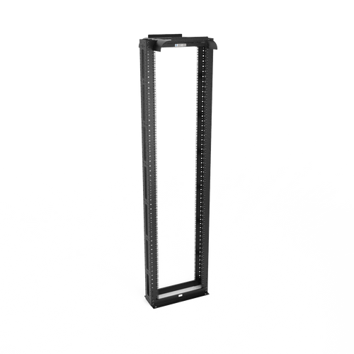 CMR-52U06-B-SQM6 Open Frame 4 Post Rack Black