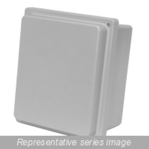 Pj1084R N4X Wallmount Encl - 10.14 x 8.26 x 4.13 - Fiberglass