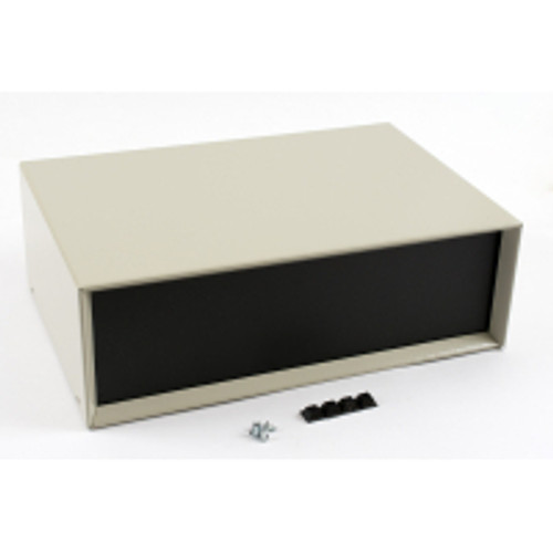 1426V Enclosure - Beige w/ Vented Bottom; Black Front Panel