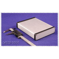 1455P1601 Extruded Aluminum Enclosure w/ Metal End Panels