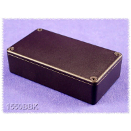 1550Bbk Black Diecast Aluminum Enclosure