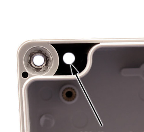 1554D2Gy Ral7035 Grey Polycarb Plastic Watertight Enclosure