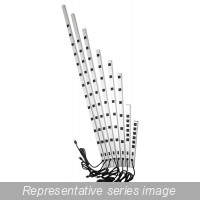 15853H6D1 36" Vertical Strip, 6 Outlets