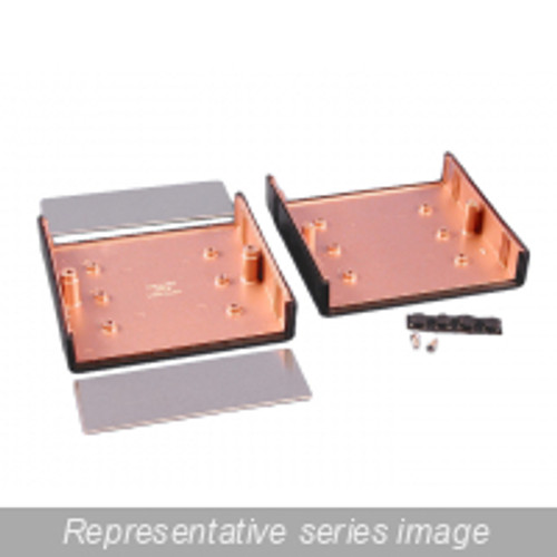 1598Plbb-Al Hardware - Aluminum End Panels , 2-Pack