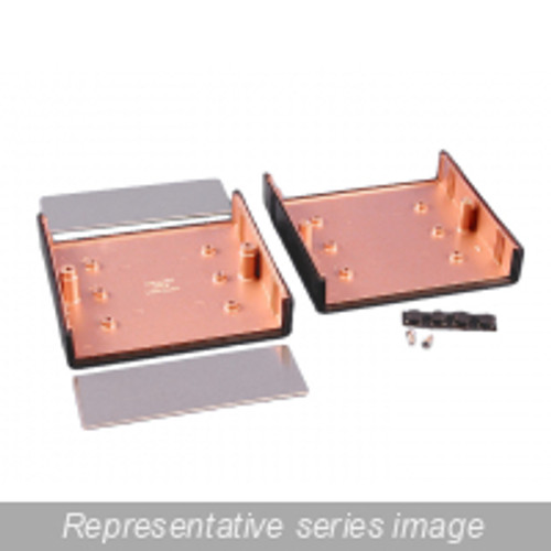 1598Ple-Al Hardware - Aluminum End Panels , 2-Pack