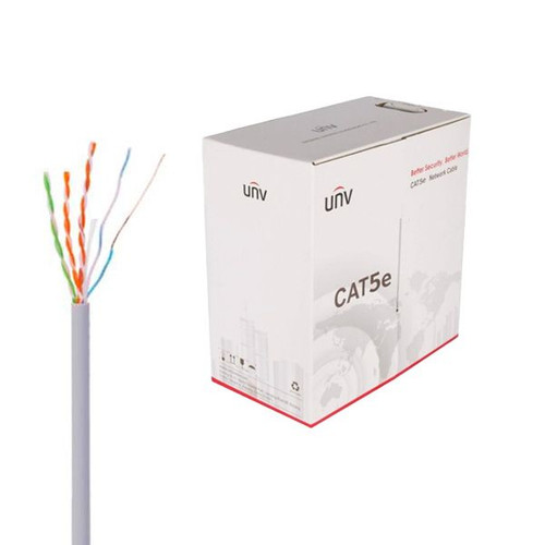 Uniview UTP Category 5e UL-Listed Network Cable, 1000' Pull Box