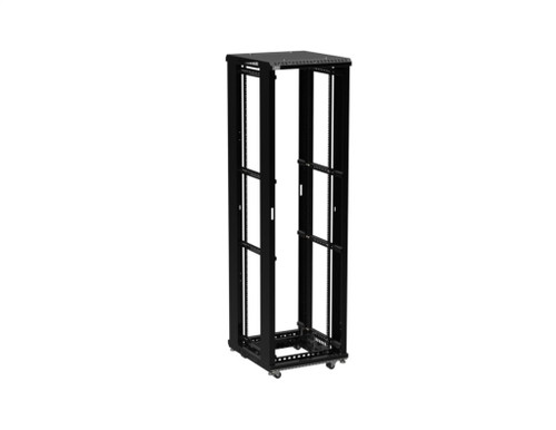 45u 24" Depth 4-Post Rack without Doors, No Side Panels