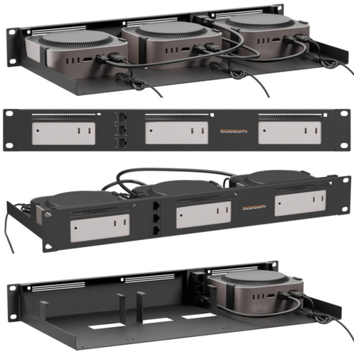 Rackmount 3x Apple Mac Mini M4 Rackmount 3x Apple Mac Mini M4