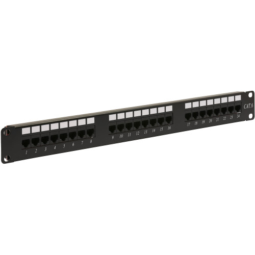 Rackmount Solutions RS-UP24CAT6 | CAT6 Patch Panels