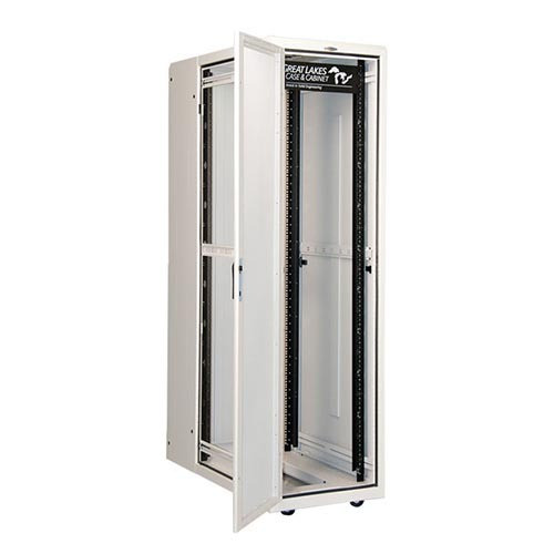 44u ES Server Cabinet - Split Fan Rear Door