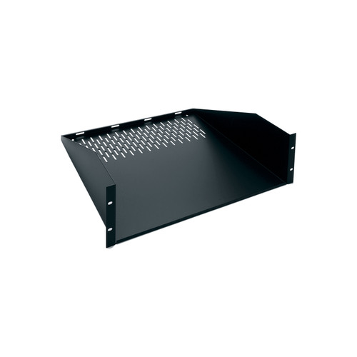 3 RU Utility Rackshelf, 17.75 Inches Deep, Vented - Rackmount Solutions
