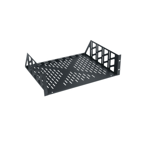 3 RU Utility Rackshelf, 14.75 Inches Deep, Vented - Rackmount Solutions