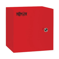 SmartRack Outdoor Industrial NEMA 4 Red Enclosure with Lock SRIN4121210R