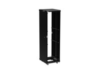 45u 24" Depth 4-Post Rack without Doors, Includes Side Panels