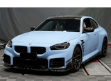 Carbonado DryCF AD Style Front Splitter Lip BMW M2 G87 2021-2024 Carbonado DryCF AD Style Front Splitter Lip BMW M2 G87 2021-2024