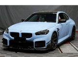 Carbonado DryFGCF AD Style Front Splitter Lip BMW M2 G87 2021-2024