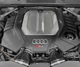 034 Motorsports Carbon Fiber Engine Cover Trim Audi C8 RS6 | RS7 2019-2025