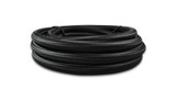 Vibrant -8 AN Two-Tone Black/Red Nylon Braided Flex Hose (20 foot roll)