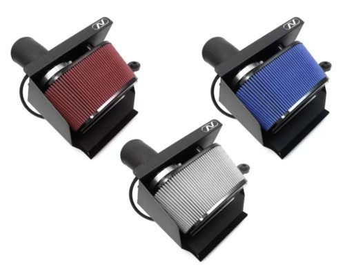 Neuspeed P-FLO Air Intake Kit Black Pipe/Oiled Blue Audi S3 8Y Quattro | Volkswagen Golf R MK8 2022-2023